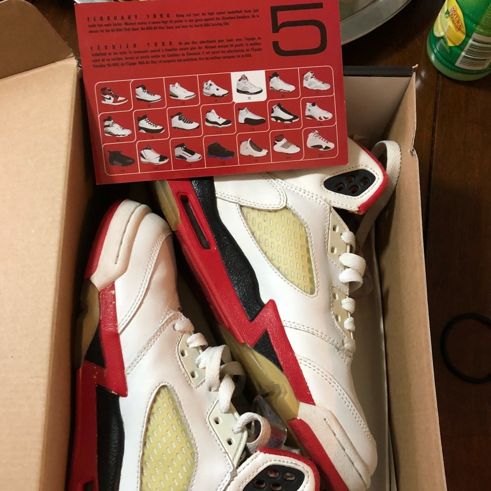 RARE 2006 Nike Air Jordan V 5 Retro Gs